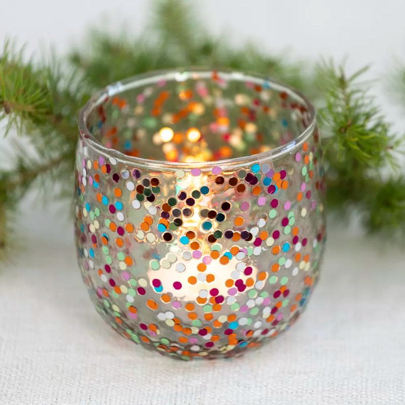 Multicolour Confetti Votive