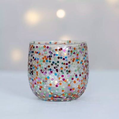 Multicolour Confetti Votive
