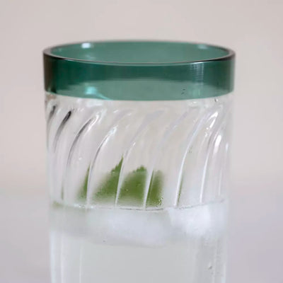 Deco Swirl Green Tumbler
