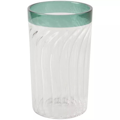 Deco Swirl Green Tumbler
