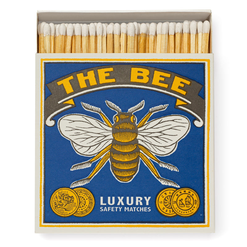 The Bee Print Luxury Matches