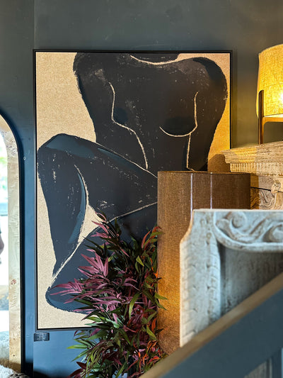Woman Silhouette Canvas