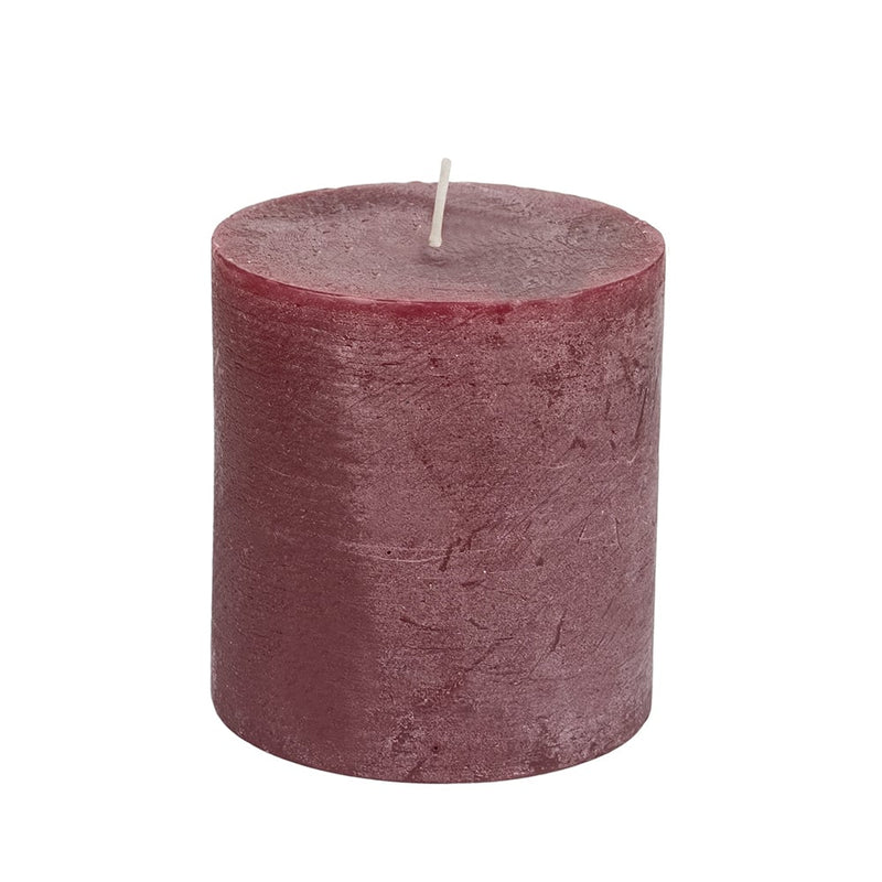 Rustic Plum Candle 7x7.5cm