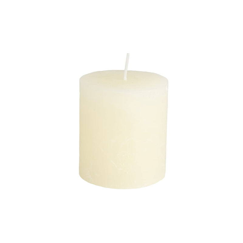 Rustic Ivory Candle 7x7.5cm