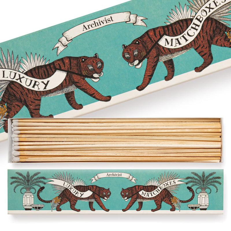 Two Tigers Long Print Luxury Matches