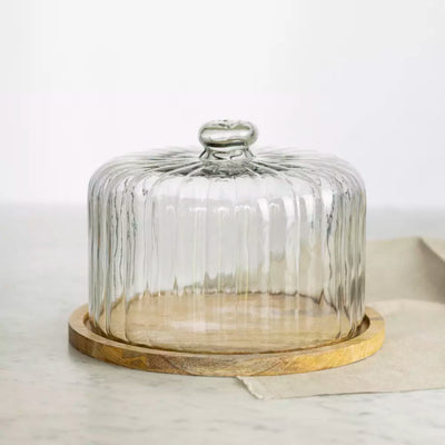 Large Ribbed Cloche