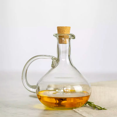 Glass Cruet with Cork