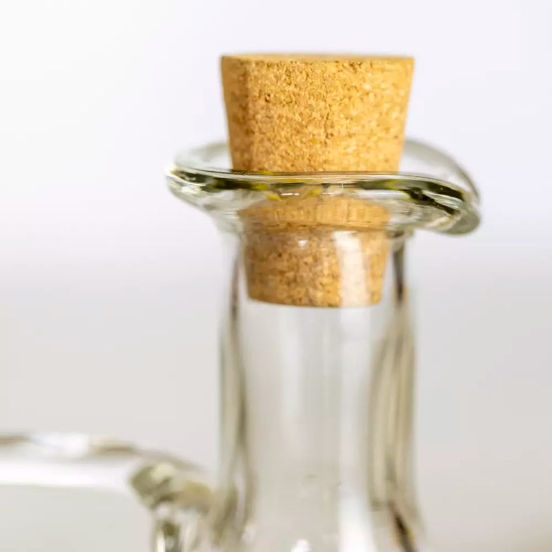 Glass Cruet with Cork