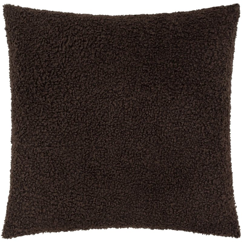 45x45cm Chocolate Boucle Cushion