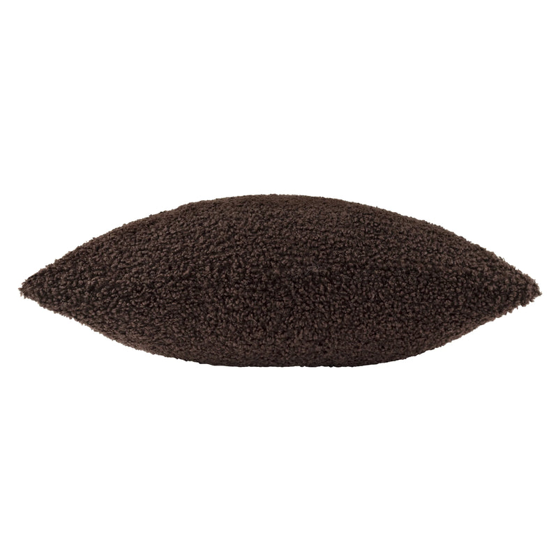 45x45cm Chocolate Boucle Cushion