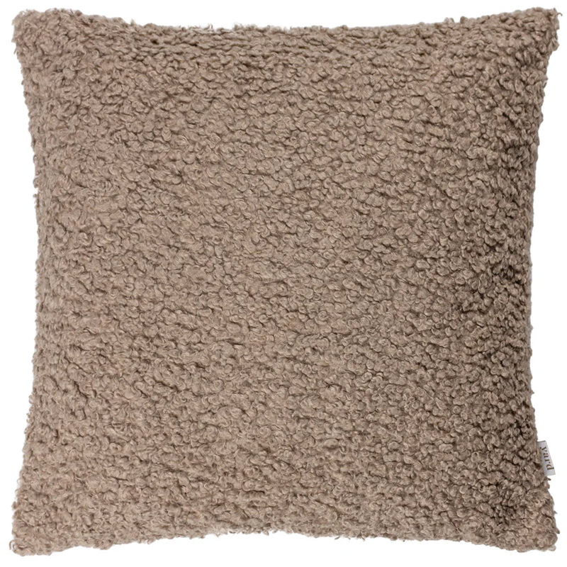 Taupe Boucle Chunky Cushion 45x45cm