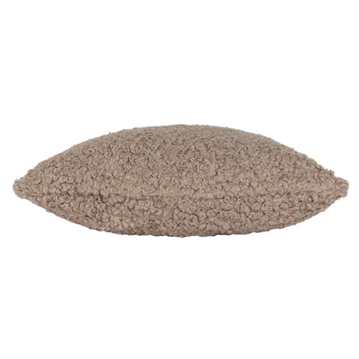 Taupe Boucle Chunky Cushion 55x55cm