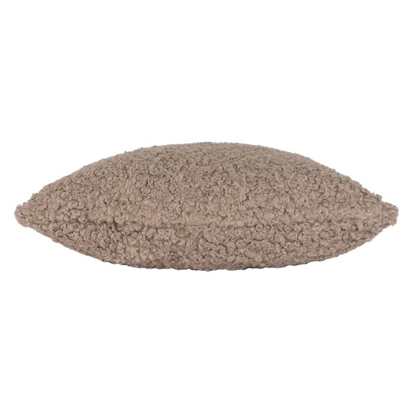 Taupe Boucle Chunky Cushion 45x45cm