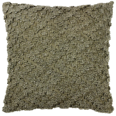 Green Textured Weave Cushion 50x50cm