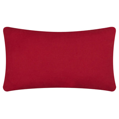 'Merry Christmas' Red & White Cushion 30x50cm