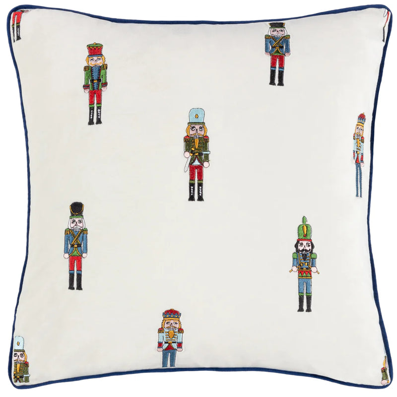 Cream Nutcracker Cushion 43x43cm