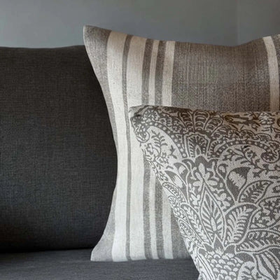 Sage Striped Cushion 50x50cm