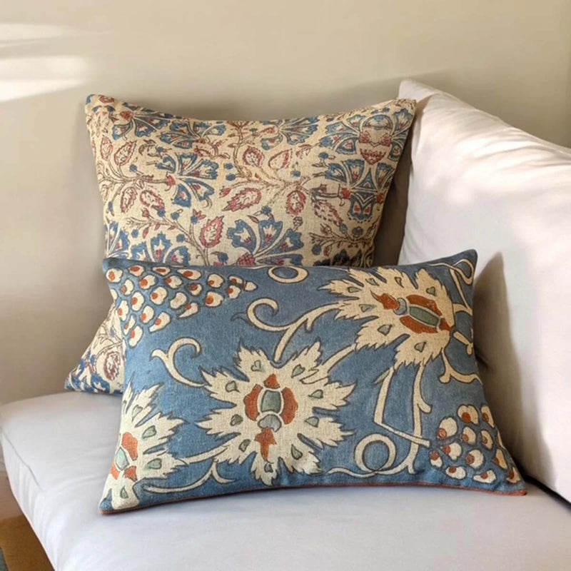 Ceramic Flower Cushion 35x50cm