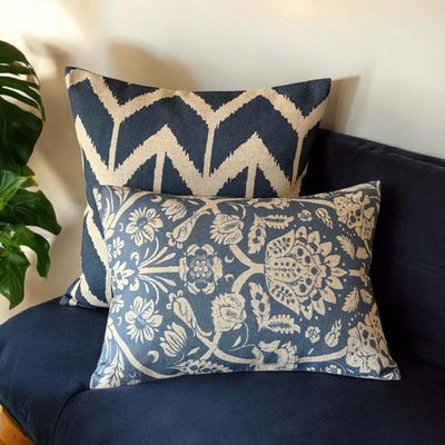 Denim Pattern Cushion 50x50cm