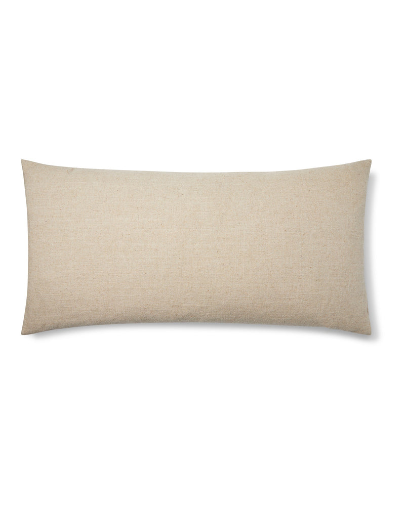 Long Velvet Mole Oblong Cushion