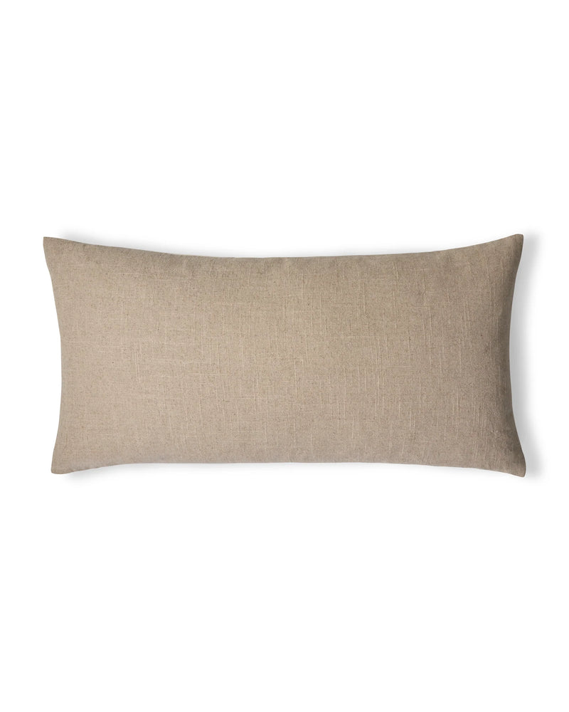 Off White/Natural Long Oblong Cushion