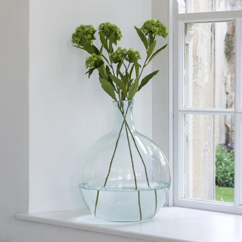 Large Round Stem Vase