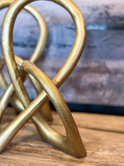 Antique Gold Loop Ornament