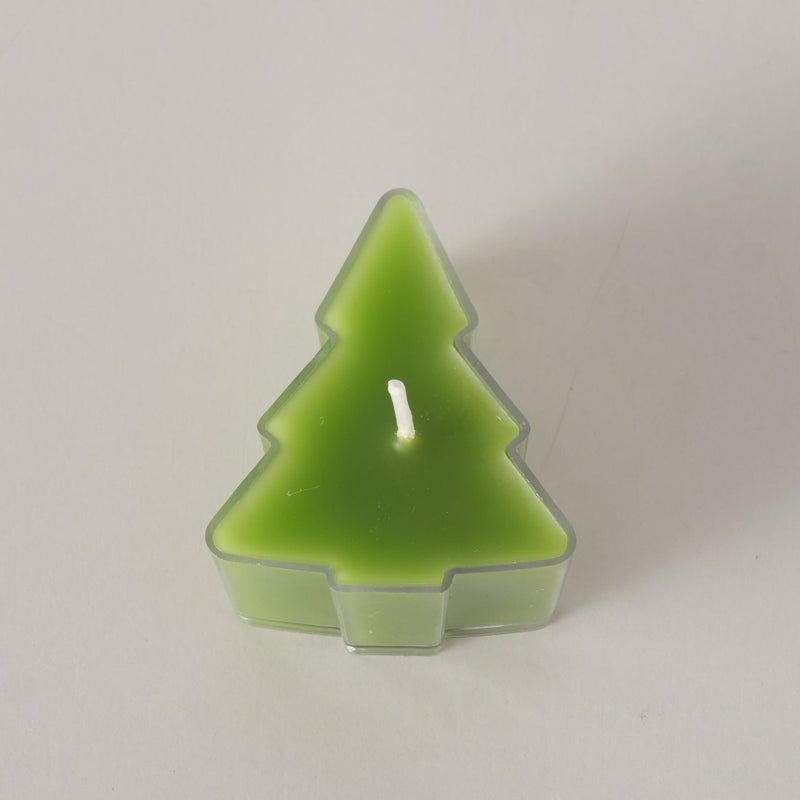 S/3 Green Tree Candles