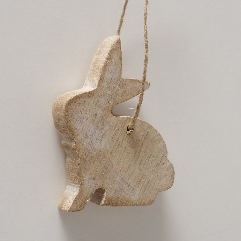 Wooden Enamel Rabbit