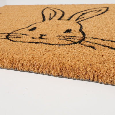 Rabbit Printed Doormat