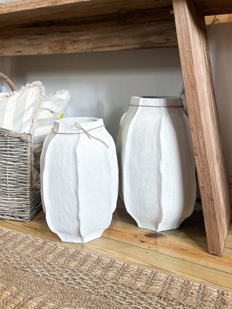SOFIA Matte White Vase 50cm