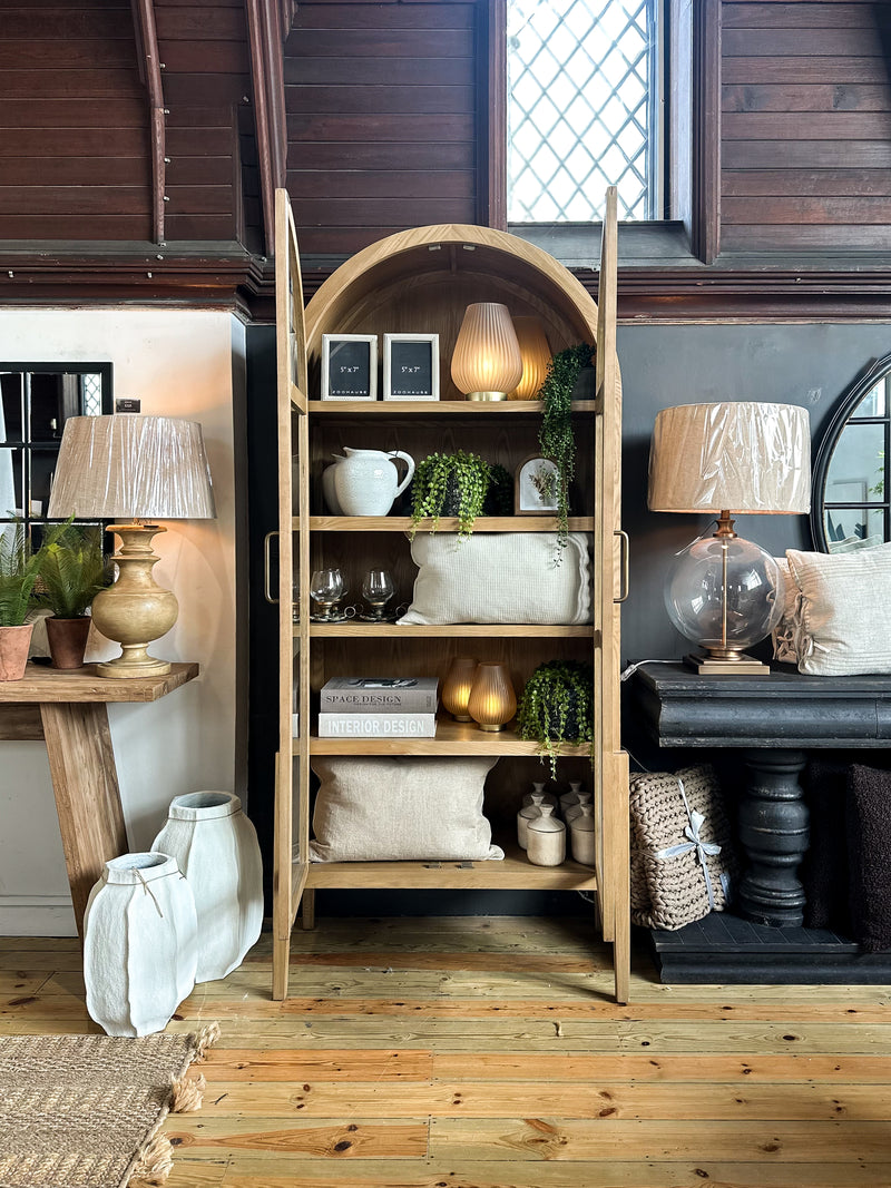 Arched 5 Shelf Display Unit