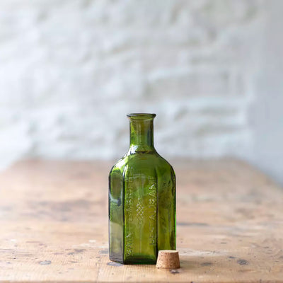 Green Decorative Cork Bottle