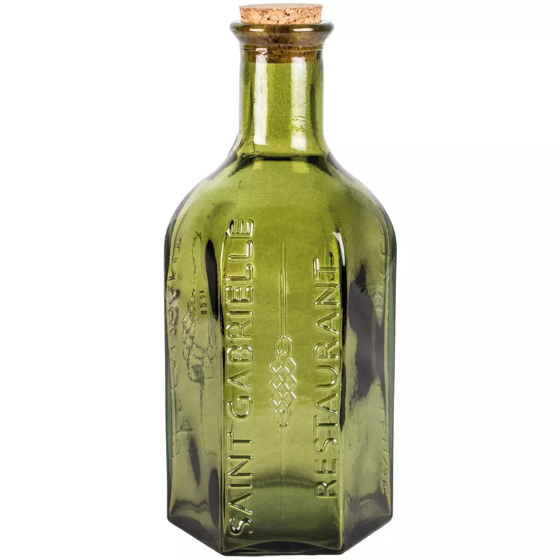 Green Decorative Cork Bottle