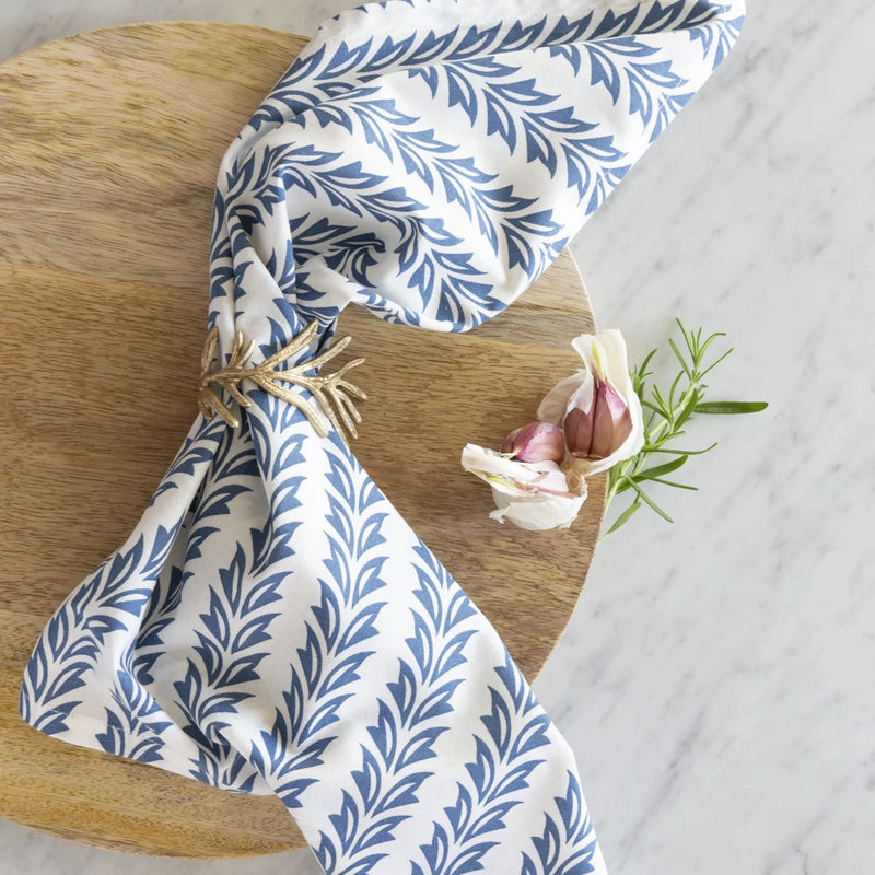 Cotton Vallarta Blue Napkin