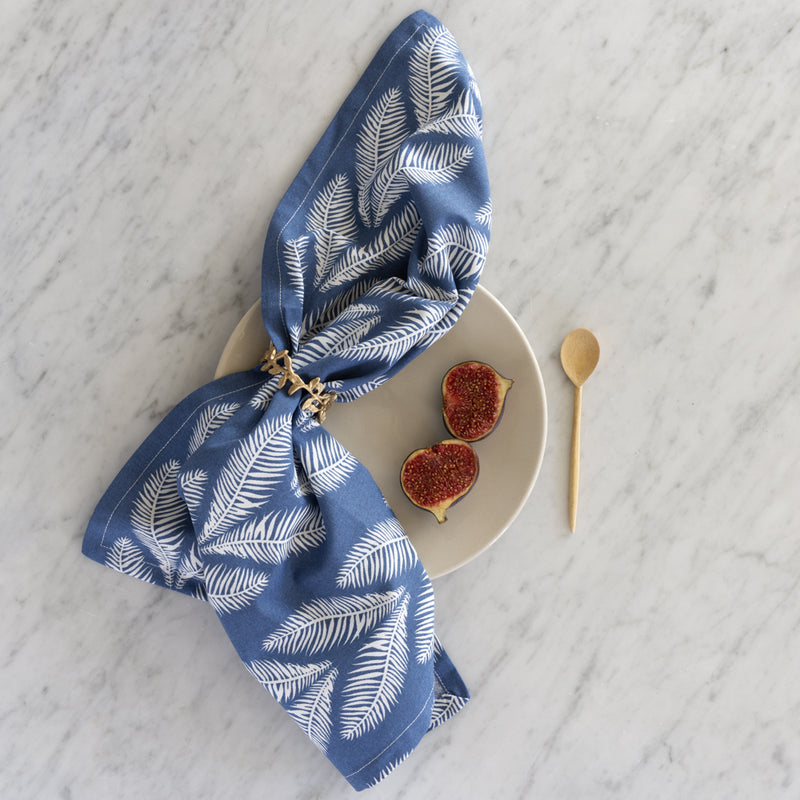 Cotton Denim Blue Napkin