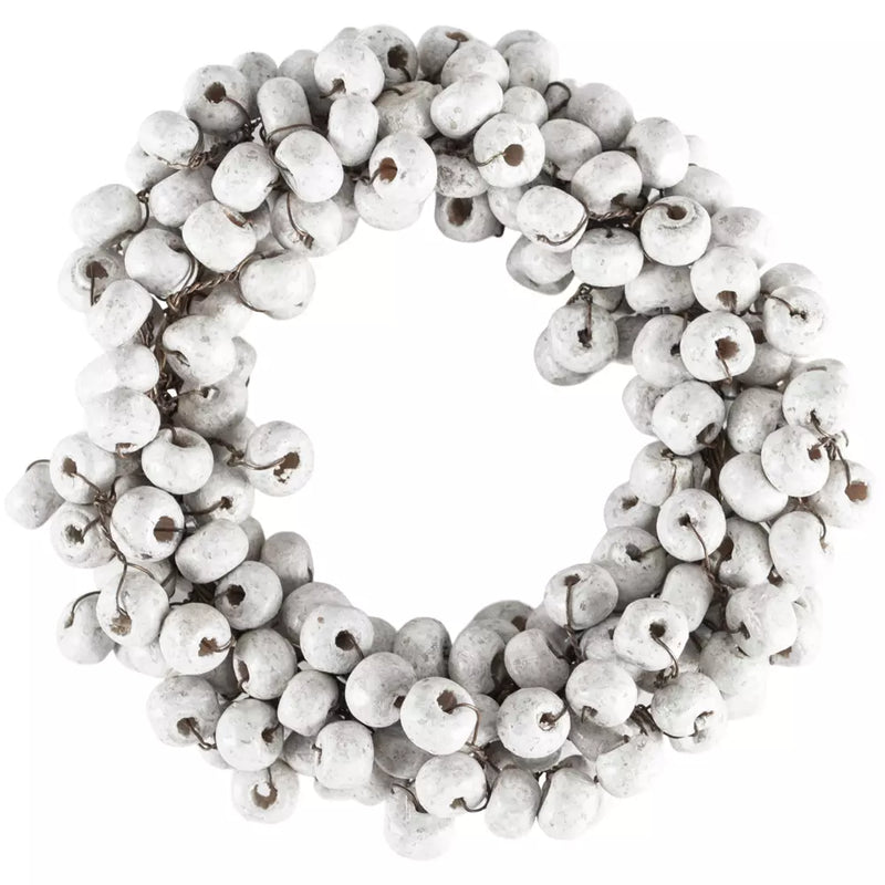 White Berry Wooden Napkin Ring