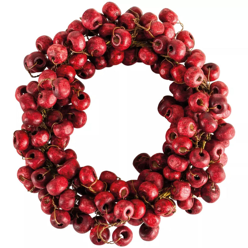 Red Berries Wooden Napkin Ring
