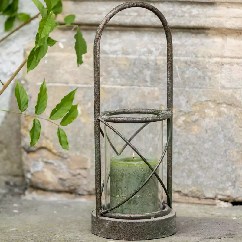 Small Metal Hurricane Lamp