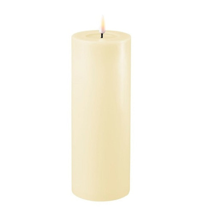 20cm Cream LED Candle