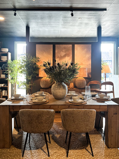 Reclaimed Pine Rustic Dining Table
