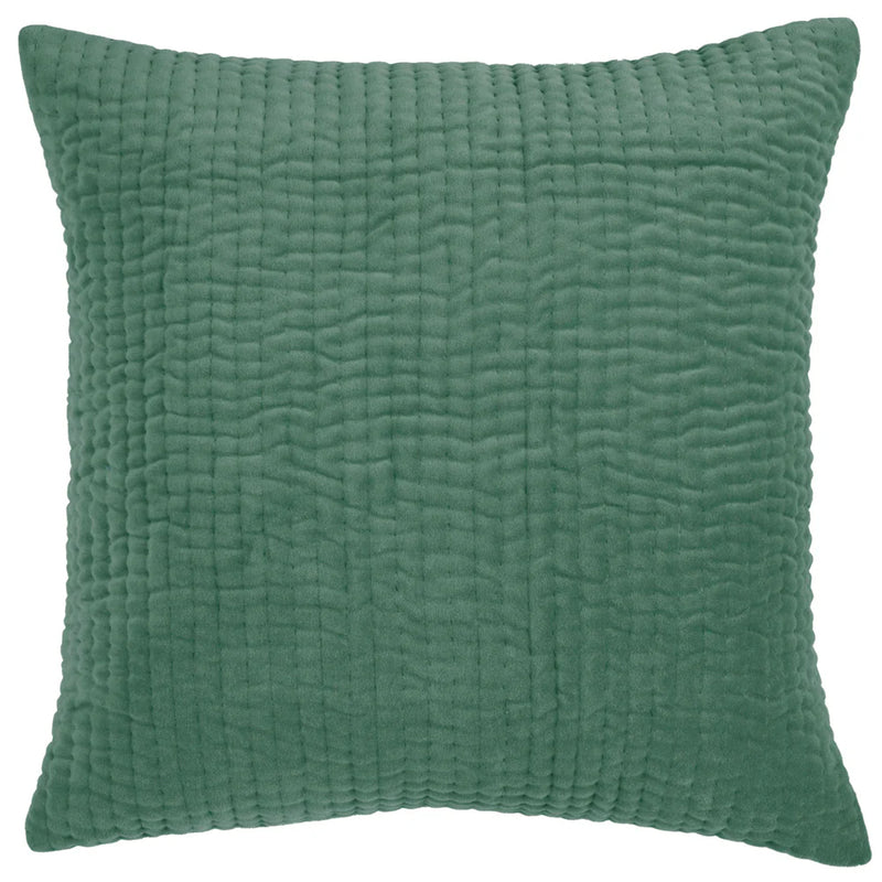 Embroidered Seafoam 50x50cm Cushion