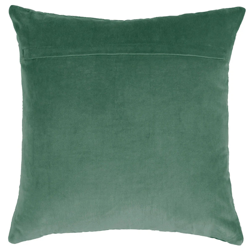 Embroidered Seafoam 50x50cm Cushion