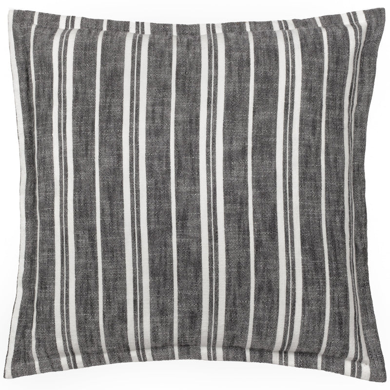 50x50 Black & White Stripe Cushion