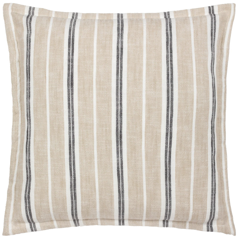 Natural Block Stripe 50x50cm Cushion