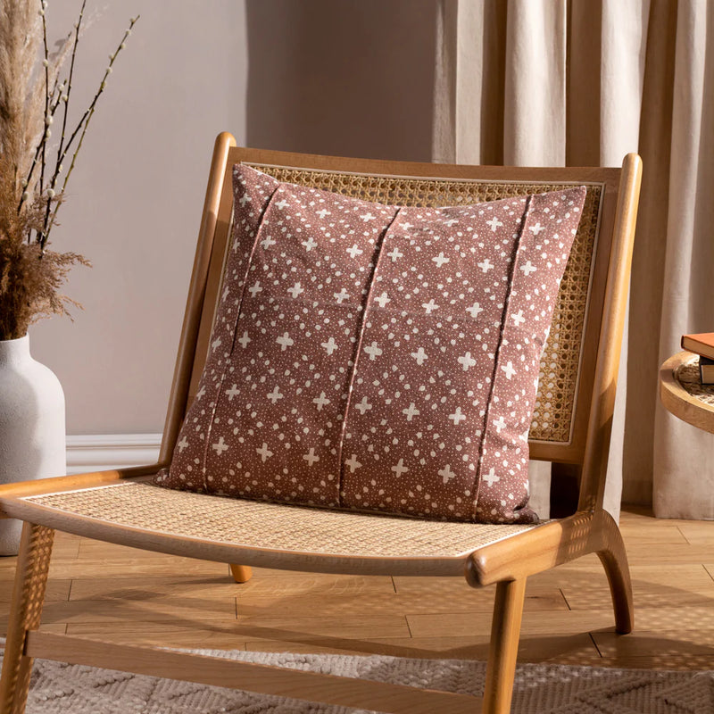 Cotton Pecan Cushion 50x50cm