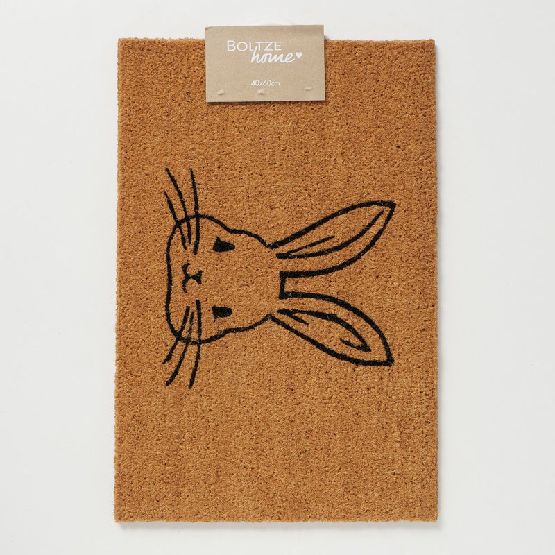 Rabbit Printed Doormat