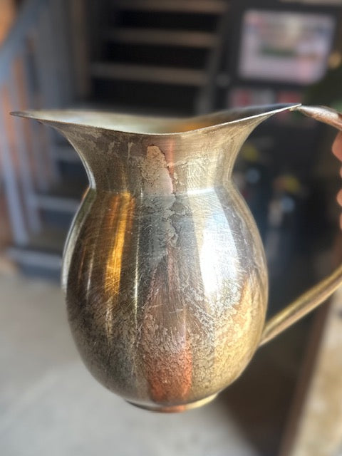 Forged Gold Jug