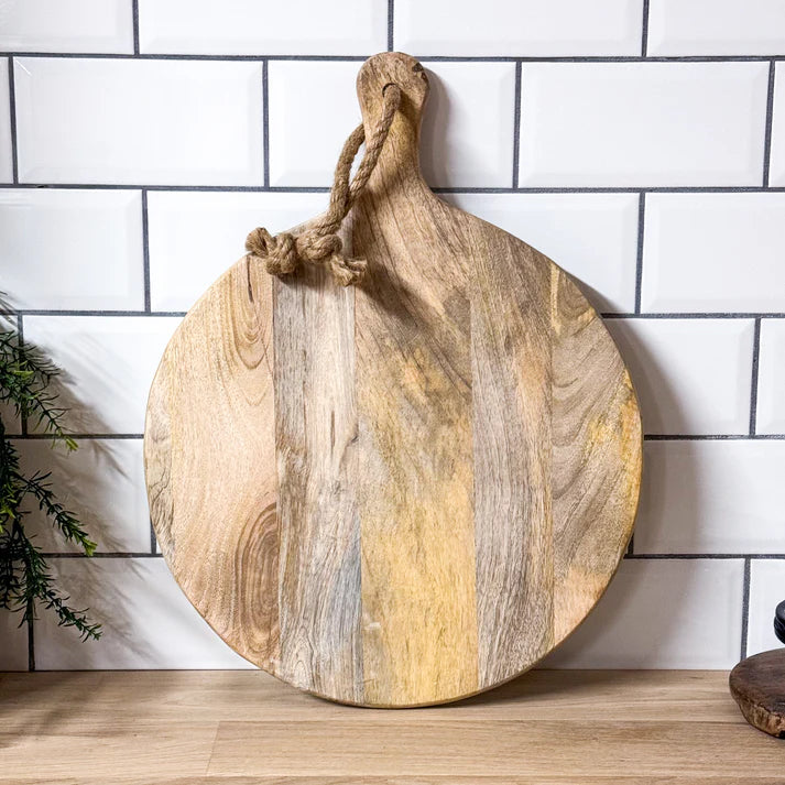 Large Striped Chopping Board