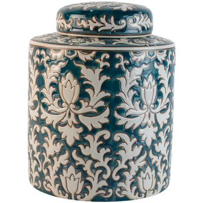 Lotus Patterned Jar